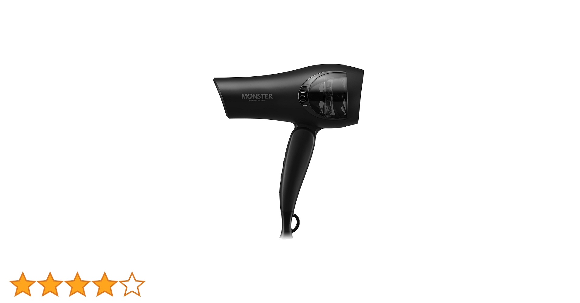 コイズミ Amazon限定 ヘアドライヤー モンスター KHD-W805/BK Amazon | 【Amazon.co.jp限定】 コイズミ ヘアドライヤー